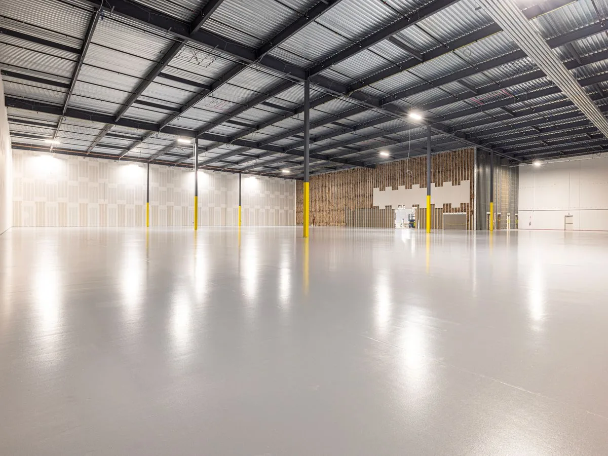 Empty commercial premises cleared after a business relocation